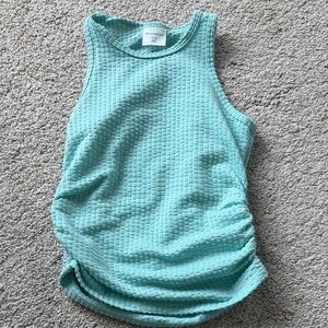 Abercrombie Kids Textured Tank Top - Light Blue